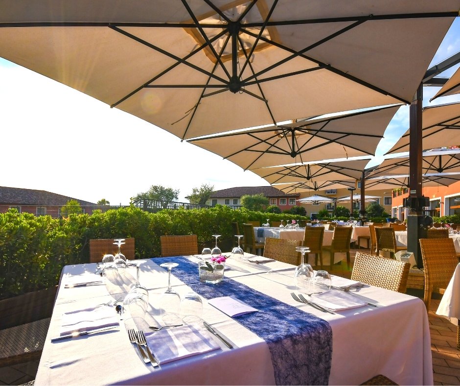 TH Lazise - Acquaviva restaurant on the terrace