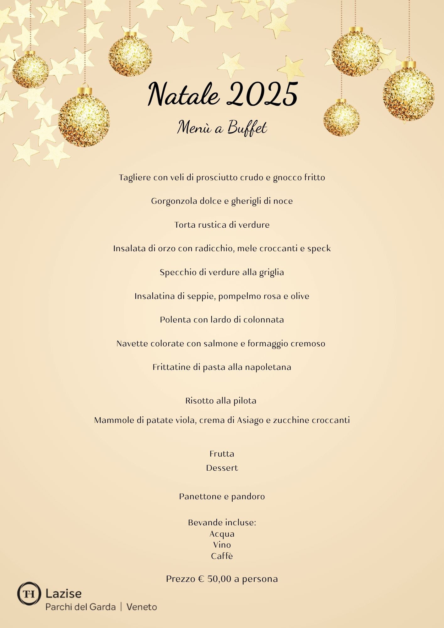 TH Lazise - Hotel Parchi del Garda - antipasti primi Cene Aziendali di Natale 2022 v.2